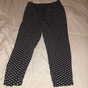 Crabby cropped pants